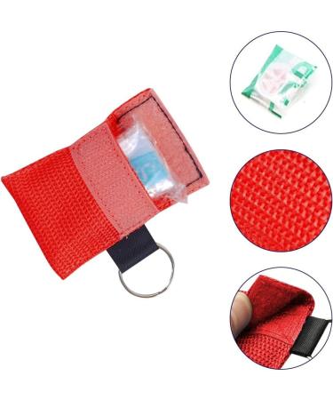 YZPACC HLW-Mask - Disposable Emergency Facial Protection Mask with Breathing Valve - 30 Pack - Ideal for First Aid & AED Training - International Shipping Available - Buy Online on GoSupps.com