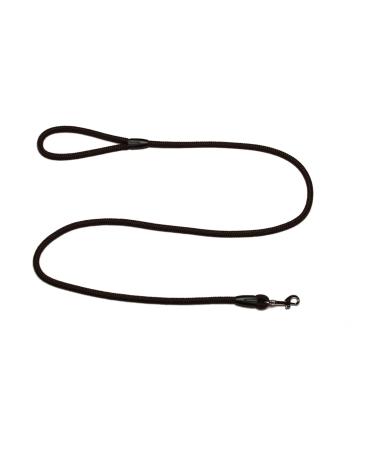 Leash - rope leash with hand loop Basic 10mm 27 colours 7 lengths (1.55 m brown) 1.55 m brown