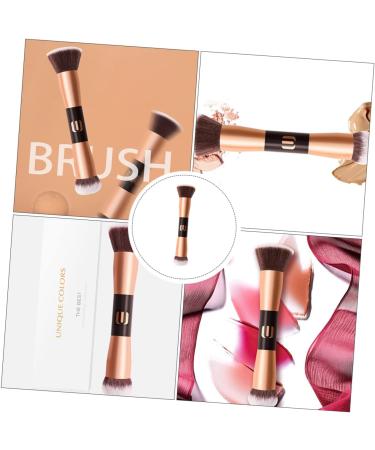 Beavorty 1Pc Double-ended makeup brush Beauty dual ended brush for makeup small blush brush liquid foundation brush Professional Makeup Brush highlight artificial fiber Kira travel - Buy Online on GoSupps.com