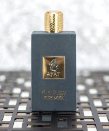 AYAT PERFUMES - 100ml - Eau De Parfum for Women - Arabian Oriental Scent - Dubai Perfume Made and designed in United Arab Emirates (Pure Musk) - Buy Online on GoSupps.com