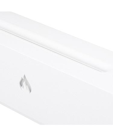 Buy Aroma Diffuser with 3D Fireplace Optics | Large Room Fragrance Spray & Mode Selection for Kids - White/Opulent Garden - Buy Online on GoSupps.com