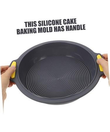 Zerodeko Silicone Cake Mold Baking Pan Oven Silicone Molds De para Gelatinas Silicone Pan for Cake Bakery Mold Pans Silicone Cake Pan Bread Mold Round Silicone Mold Silica Gel Multipurpose - Buy Online on GoSupps.com