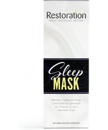 100% Natural Silk Sleep Mask | Adjustable Eye Mask for Ultimate Comfort | Luxury Sleep Accessory - Buy Online on GoSupps.com