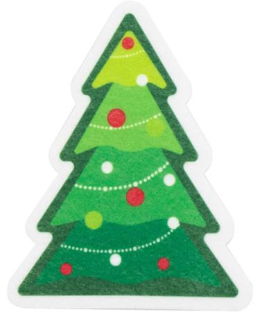 Cartoon Christmas Cleaning Tool Cute Print Effective Cleaning for Kitchen and Home Christmas Scrubber Pattern 1 - Buy Online on GoSupps.com