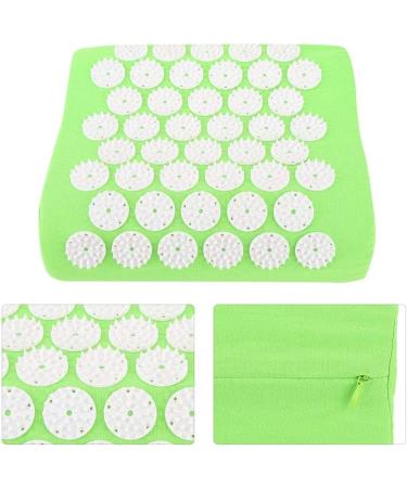 Verdant Touch Massage Back Cushion - Acupuncture Pillow for Stress Relief & Pain Relief Fruit Green Acupressure - Buy Online on GoSupps.com