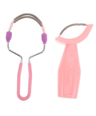 POPETPOP pilateur Facial Ressort Manuel Lot de 2 Portable pilation du Visage pour Femmes Pr cision L vres Usage Quotidien