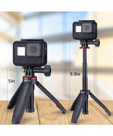 Extendable Selfie Stick for GoPro - Portable Vlog Tripod Stand for Hero 7/8/9/10/11, DJI Osmo, Insta 360 - Action Camera Accessory Kit - Buy Online on GoSupps.com