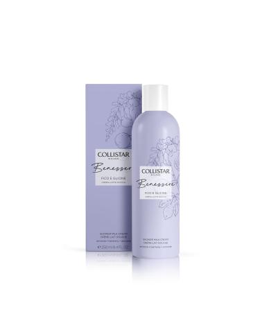 Collistar Fig and Wisteria Wellness Shower Cream Moisturizing and Nourishing Body Cleanser 250 ml