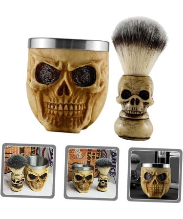Aboofan Hair Cutting Brushes Set | Men's Shaving Razor Cup & Brush Holder | Manual Grooming Tools for Perfect Shave - Buy Online on GoSupps.com