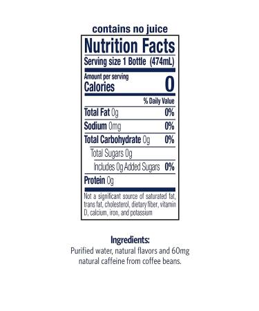 Hint Energy Water Citrus 16oz (Pack of 12) - Caffeinated, Sugar-Free, Zero Calories - Buy Online on GoSupps.com