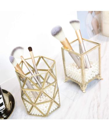 XINHOME 1200-Piece Ivory Round Pearl Makeup Beads for Brushes - Art Faux Pearls for Holding Makeup Brush, Lipstick, Mascara, Eyeliner - 8mm - Buy Online on GoSupps.com