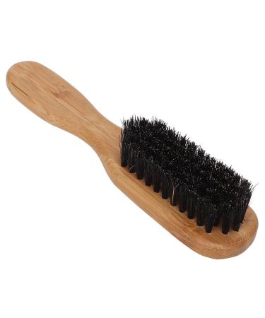 Premium Beard Brush | Reinforced Skin Wood Handle | Barber Shop Tool for Ultimate Beard Care - Buy Online on GoSupps.com
