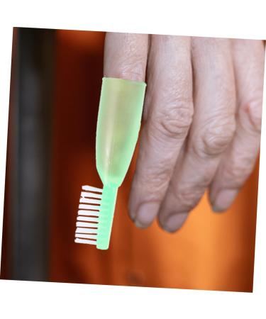 WOONEKY 20 Pack Mini Soft Manual Toothbrushes - Portable Camping & Travel Finger Toothbrushes for Easy Hygiene - Buy Online on GoSupps.com