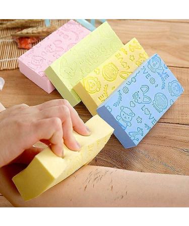 Ultra Soft Exfoliating Sponge Bath Brush | Asian Bath Sponge For Shower | Japanese Spa Cellulite Massager | Dead Skin Remover Sponge For Body (Pack of 1)