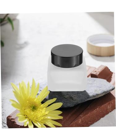 travel sample container eyeshadow jars travel cosmetic containers square cosmetic jars portable cosmetic jar sample jars tiny jars with lids face cream jar makeup box Glass make up - Buy Online on GoSupps.com