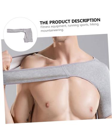 HAPINARY Shoulder Support Immobilizer for Stability - Light Grey - 43.00X24.00X13.00CM - Buy Online on GoSupps.com