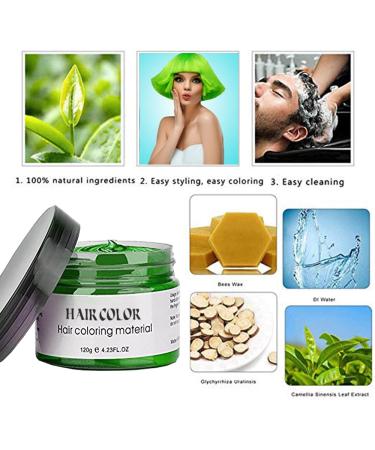 Kids Temporary Hair Color Wax Set - Perfect Gift for Girls, Ages 4-9 | Cosplay, Birthday Parties, Halloween, Christmas - 4 Colors (Red, Orange, Blue, Green) - Buy Online on GoSupps.com