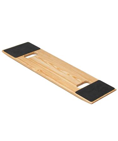 Buy Dmi Wood Slide Transfer Board - Bariatric 333.4 kg Capacity Heavy Duty Extra Strong Slide Boards for Seniors & Handicap - 32x10x1 (2 Cut Out Handles) - Buy Online on GoSupps.com