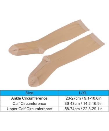 Buy Compression Stockings for Men & Women | L/XL Breathable Support Socks for Muscle Relief - Buy Online on GoSupps.com