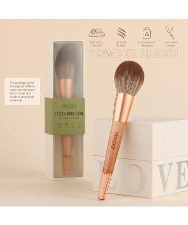 Buy Docolor Large Powder & Blush Brush - Vegan Cruelty-Free Makeup Essential for Setting Powder & Bronzer | Complete Coverage Fluffy Design Gift Box Included - International Shipping Available - Buy Online on GoSupps.com