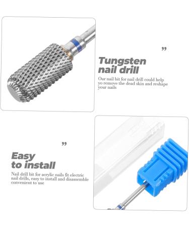 HAPINARY Manicure Nail Bits Cuticle Manicure Drill Bits Cuticle Drill Bit Cuticle Cleaner Drill Bit Gel Nail Tungsten Steel Manicure Nail Bit 4.9x0.5cm As Shown - Buy Online on GoSupps.com