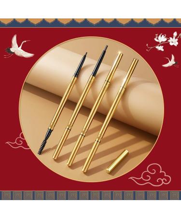 ZEESEA Palace Identity Long-Lasting Eyebrow Pencil - Oriental Ultra-Fine Tip - Quick Drying Formula - Light Brown - Buy Online on GoSupps.com