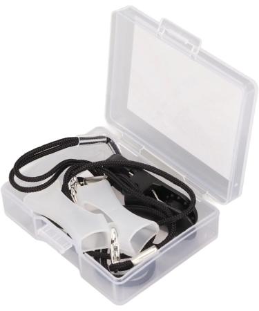 Hearing Aid Clip Holder for Elderly | Flexible Binaural Design | Fashionable Black Clip for Hearing Aids - Shop Internationally - Buy Online on GoSupps.com