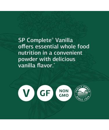Standard Process SP Complete - Whole Food Immune & Liver Support Antioxidant with Rice Protein, Grapeseed Extract & Choline - Vegetarian Vanilla 23oz - Buy Online on GoSupps.com