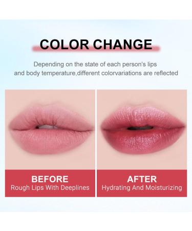 Jelly Color Changing Lipstick Queen | Mood Moisturizer & Lip Balm Set | Long Lasting Waterproof Gloss for Women - 2pc 07 - Buy Online on GoSupps.com