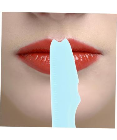 Mikinona 2pcs Silicone Beauty Ruler Blue Mascara Eyeshadow Auxiliary Guard Pads Eyeliner Makeup Bag for - Buy Online on GoSupps.com