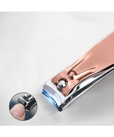 OUSIKA Nail Clippers Purple Nail Art Clipper Carbon Steel Pedicure Scissors Trimmer Nails Cuticle Clipper Manicure Edge Cutter Scissor Nail Tool Nails - Buy Online on GoSupps.com