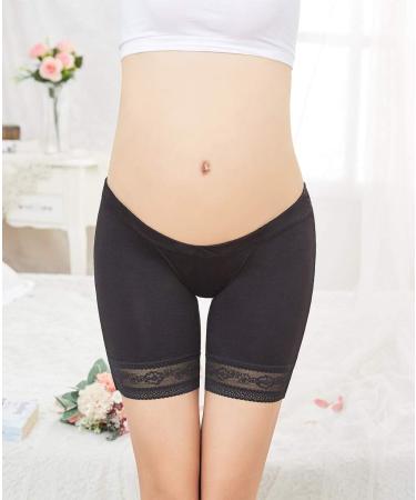 FEOYA Maternity Safety Shorts 2pcs XL (110-132 lb) High Elastic Cotton Low Waist - Buy Online on GoSupps.com