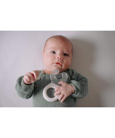 Twistshake Cooling Ring for Babies 2+ Months - BPA-Free Water-Filled Bite Ring for Teething Relief - Pastel Green - Buy Online on GoSupps.com