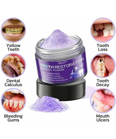 BBOJI Teeth Restoration Mineral Powder BBOJI Tooth Restoration Mineral Powder Protect Teeth and Gums and Solve Oral Problems (1) - Buy Online on GoSupps.com