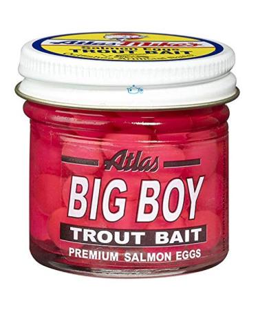 Atlas Fishing Bait Big Boy Salmon Eggs Pink