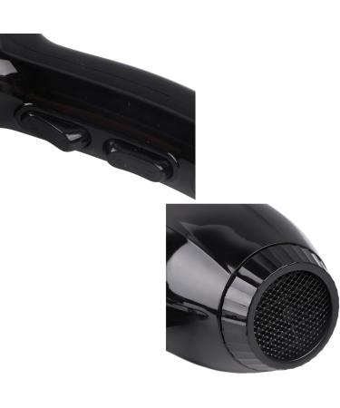 Quick Drying Negative Ionic Long Wire Hair Dryer Low Noise Powerful Blowing for Home Use Black - Buy Online on GoSupps.com