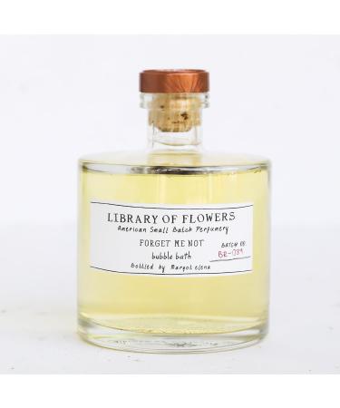Shop Library of Flowers Forget Me Not Bubble Bath 17 fl. oz - Osmanthus Rice Powder White Orchid - Relaxing & Moisturizing Bath Soap with Avocado Oil & Green Tea - Buy Online on GoSupps.com