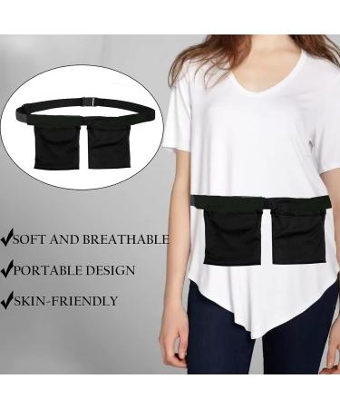 Mastectomy Drainage Pouch & Shower Bag | Adjustable Comfort Waist Belt for Post-Operative Breast Surgery Recovery (Black) - Shop Now - Buy Online on GoSupps.com