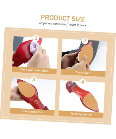 LIFKOME Anti-Slip Stickers for Heels - 4pcs Non-Skid Sole Protectors | Durable Cushions & Grips for Shoes - 10x6x0.3cm - Buy Online on GoSupps.com