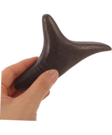 Healeved Triangular Massage Tool - Manual Foot Massager - Thai Massage Device - 2pcs Sandalwood | 13.5x8x2.2cm - Buy Online on GoSupps.com