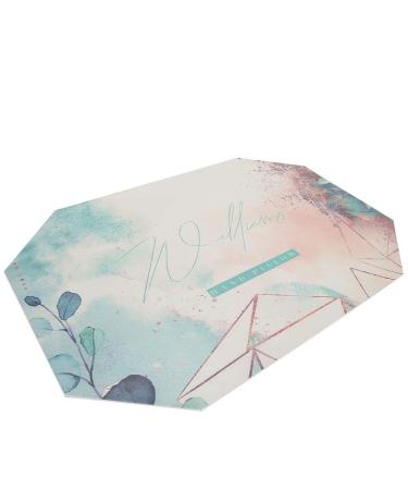 Nail Art Hand Pillow Pad Using Fine Design Manicure Hand Pillow Pad Easy To Carry for Home Woman(Octagonal graffiti mat)