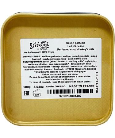  La Savonnerie de Nyons Bio Milk Soap Box 100 g Multi/Colour One Size - Buy Online on GoSupps.com
