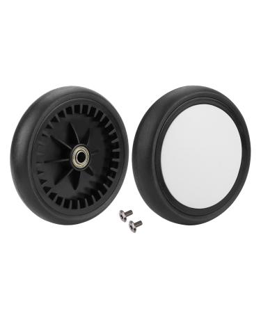 Ankroyu stroller rear wheels rubber rear wheels for buggy spare parts for strollers universal stroller wheels (1 pair of rear wheel)