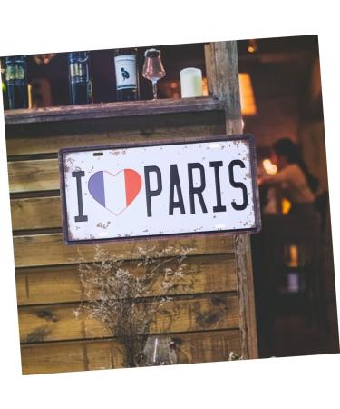 Levemolo Emblems Outdoor Decorations for Patio Beer Signs Bar Signs Tin Signs The Sign Iron Painting Vintage As Shown medium - Buy Online on GoSupps.com