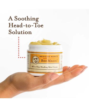 Medicine Mama's Sweet Bee Magic Ointment - All-Natural Moisturizer for Dry Skin, Eczema & Burns - Buy Online on GoSupps.com