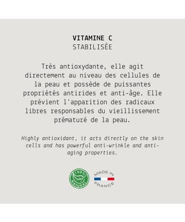 MY COSMETIK Stabilized vitamin C 10g Antiaging and antioxidant cosmetic active ingredient 100 pure and natural Made in France 10g in crystal jar - Buy Online on GoSupps.com