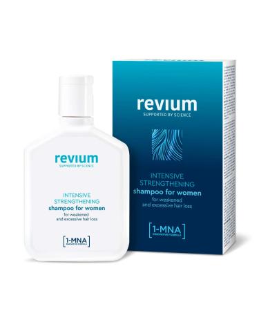 Revium Intensive Anti-Hair Loss Shampoo For Women Hair Growth Treatment with 1-MNA Molecule Soothing and Reducing Irritations 200 ml STRENGTHENING FOR WOMEN