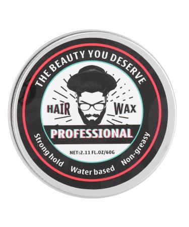 Strong Hold Hair Wax - Non-Greasy Hair Styling Clay for All Hair Types - 60g Molding Wax for Modern Hairstyles - Buy Online on GoSupps.com