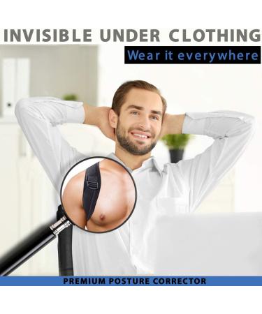Adjustable Posture Corrector for Men and Women | Clavicle Support Brace for Upper Back | Pain Relief from Neck, Back & Shoulder | Green Box - One Size - Buy Online on GoSupps.com