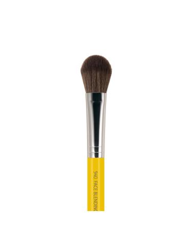 Bdellium Tools Studio Series 940 Face Blending Brush - Professional Makeup Brush for Facial Sculpting - Soft Synthetic & Natural Fibers - Yellow - 1pc - International Shipping Available - Buy Online on GoSupps.com